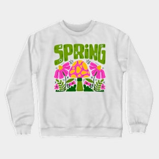 Spring Theme Colors Crewneck Sweatshirt